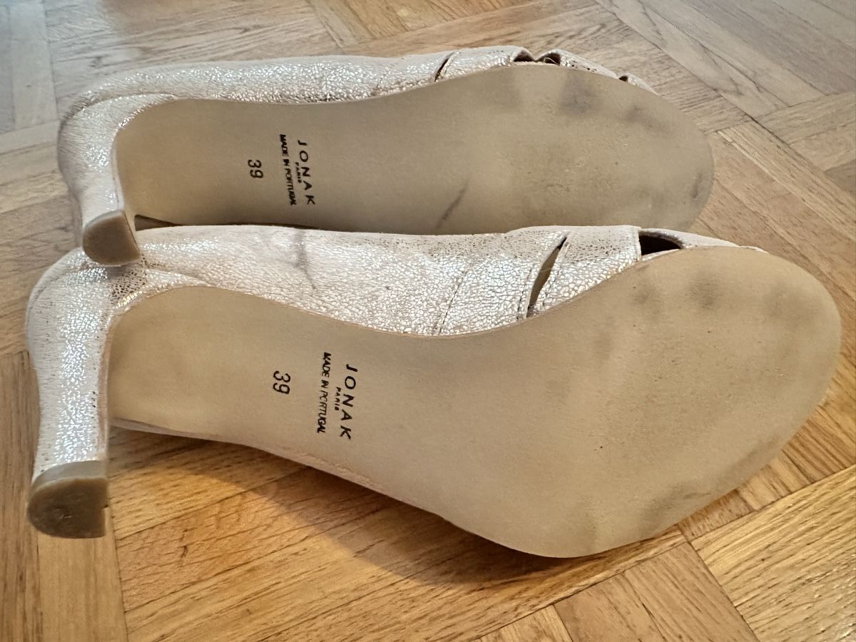 Jonak Chaussures femmes: Goldene Pumps von Jonak – Neuf (Voir description) à Bern par ambeck 3