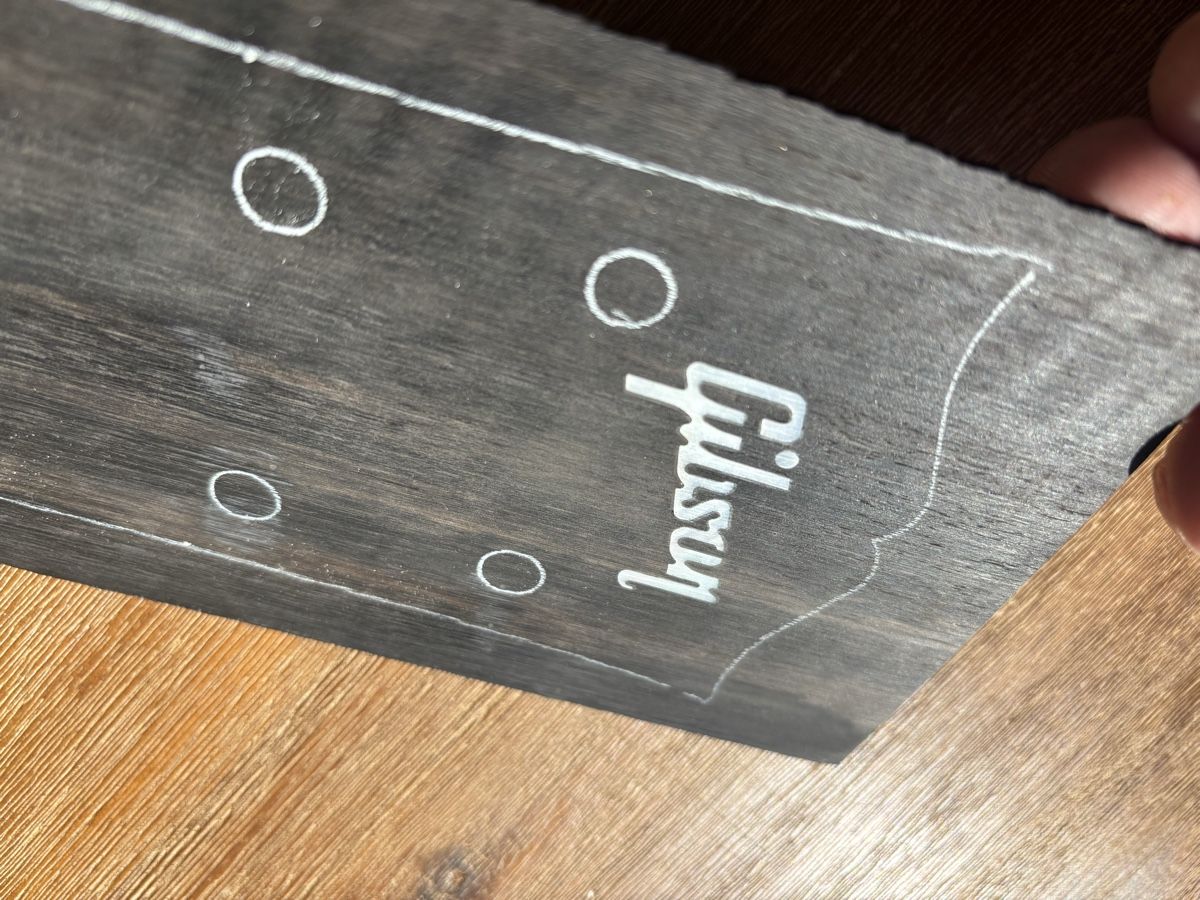 Articoli in legno: Gibson Kopfplatte Ebenholz – Nuovo (secondo la descrizione) da uetendorf venduto da Volvorine16 2