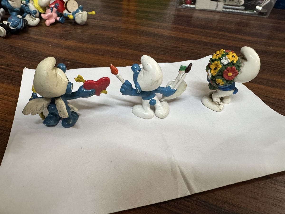 Statuette: Lot de 3 Schtroumpfs Vintage – Usato da Lausanne venduto da Michel_Ozcan 1