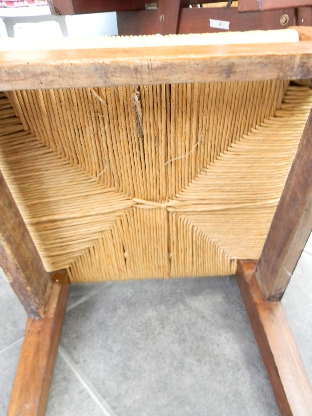 Sedie: ancienne chaise de nourrice paillée – Usato da Bournens venduto da monique048 2