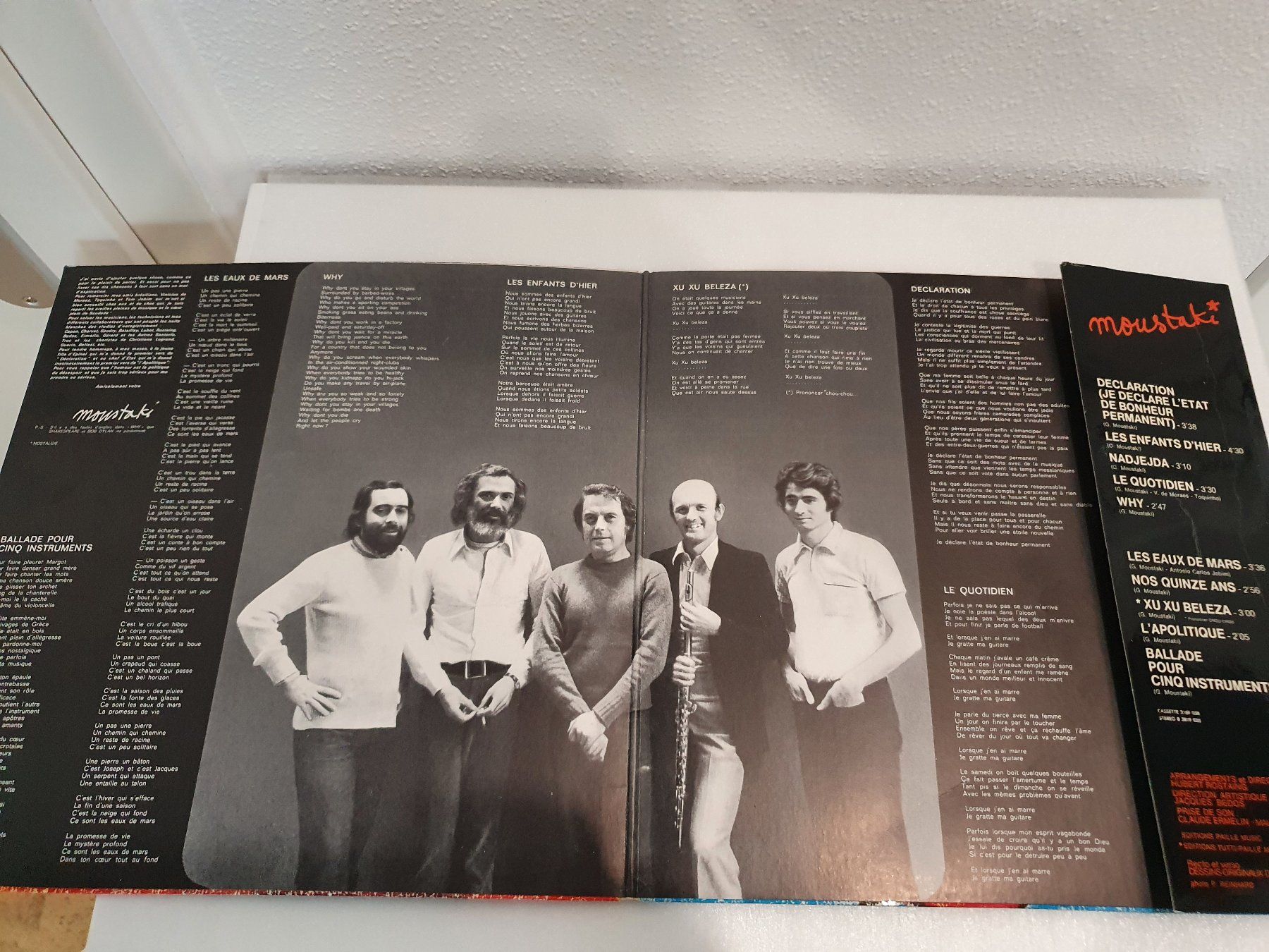 Dischi in vinile: Moustaki – Moustaki (Déclaration) – Usato da Uster venduto da Vinyl-Leidenschaft 2