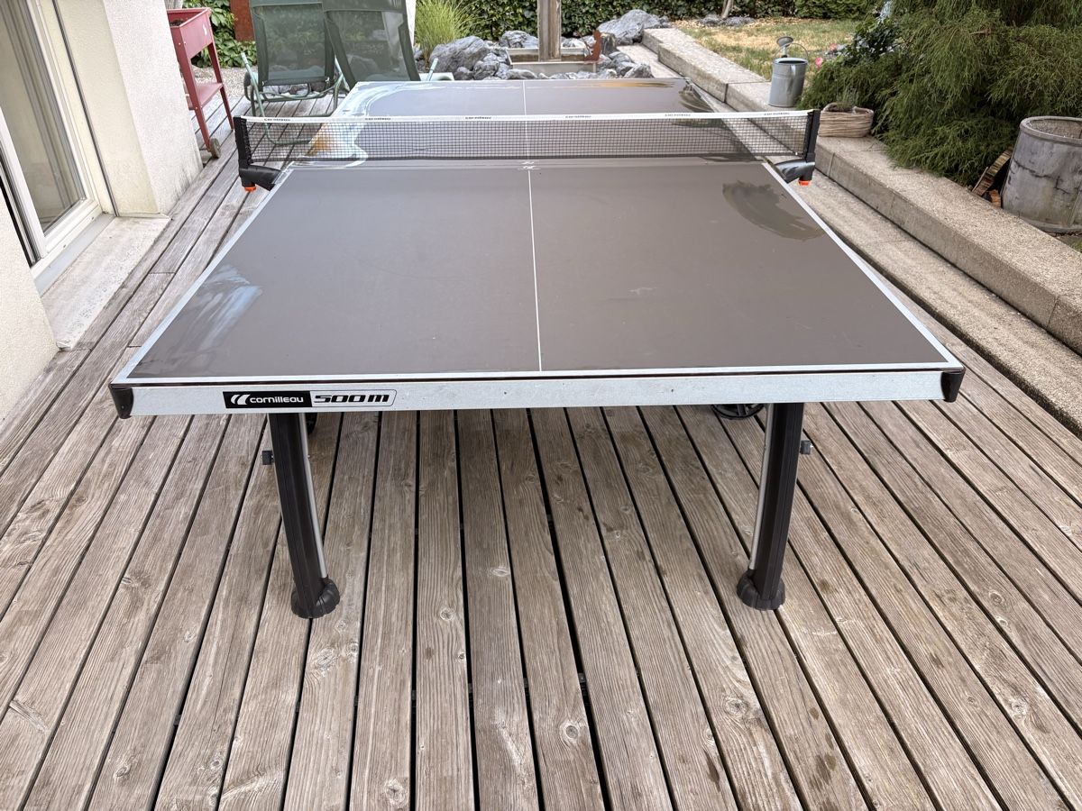 Cornilleau Tischtennis: Ping pong Tisch corrnilleau 500m – Gebraucht aus Bassersdorf von nik_5x92 4