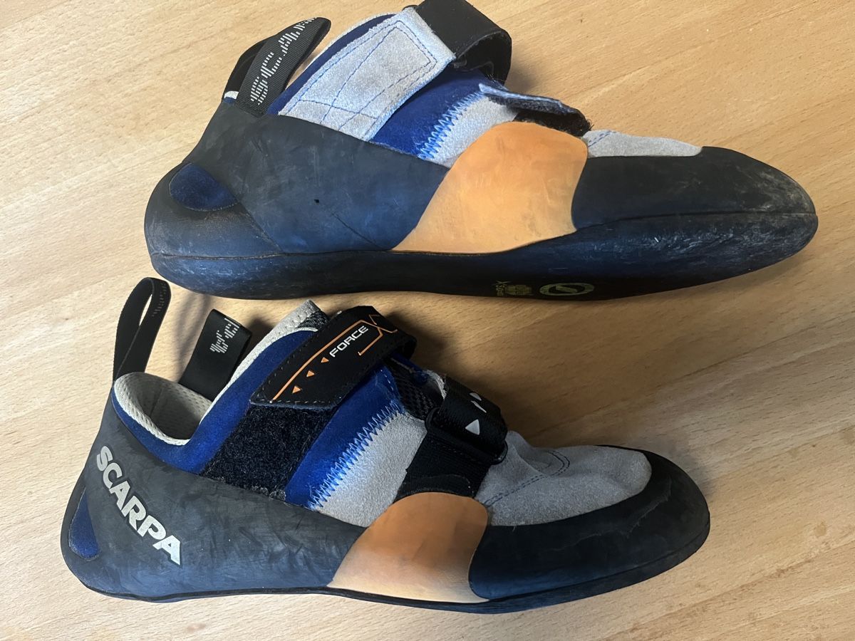 Scarpa Chaussures hommes: Kletterschuhe Scarpa Force X Gr. 41 – D'occasion à Niederbipp par zimtzucker78 1