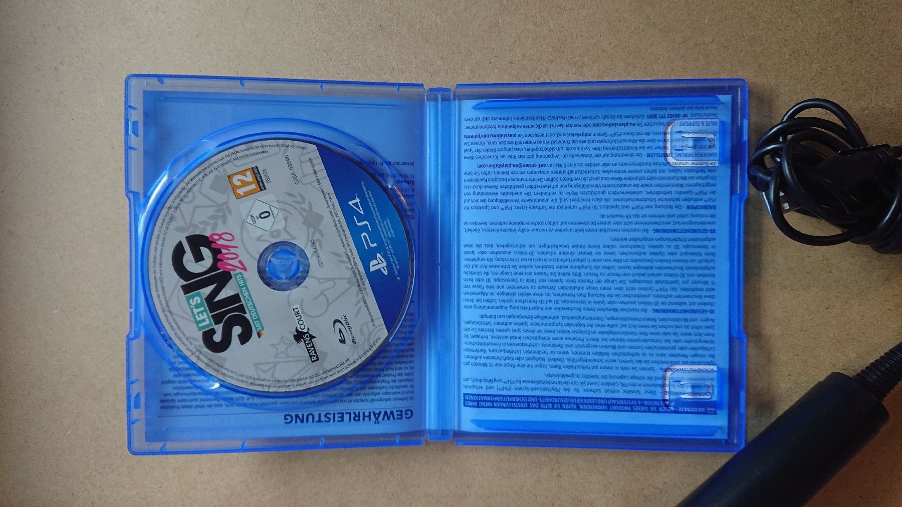 Spiele: Let's Sing 2018 PS4 & Mikrofon  – Gebraucht aus Chur von FreakofRarity 1