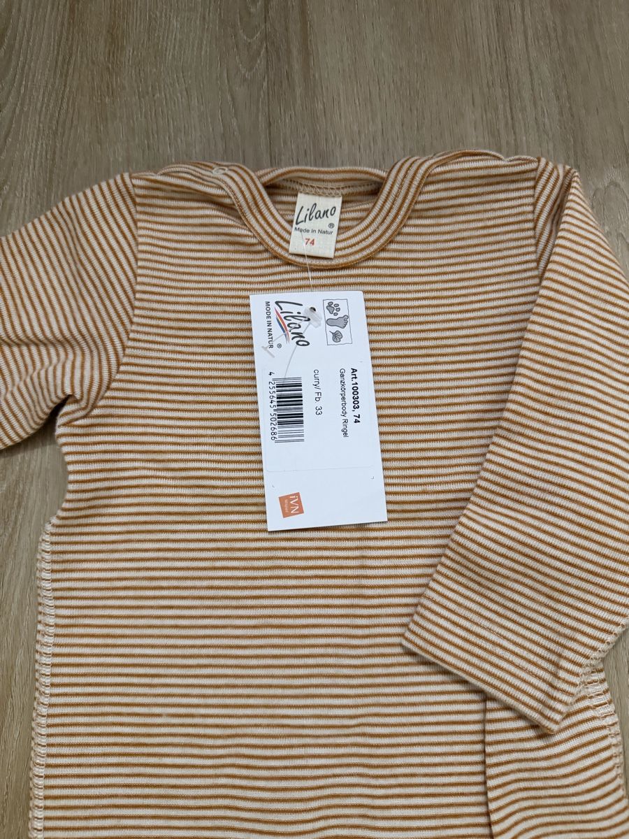 Pigiama & Simili: Neu Lilano Wolle/Seide Strampler Grösse 74 – Nuovo e nell'imballaggio originale da Winterthur venduto da Joyzora94 1