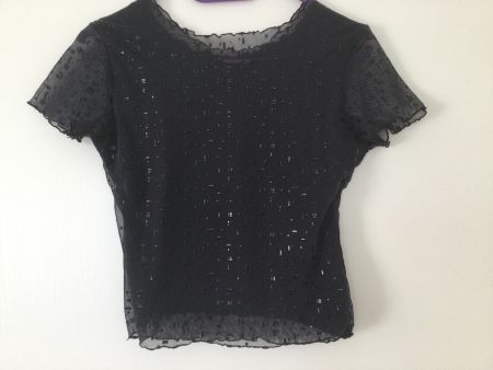Vera Finzzi Paris Party Shirt Schwarz/Grau Glitzer 🤩 Top
