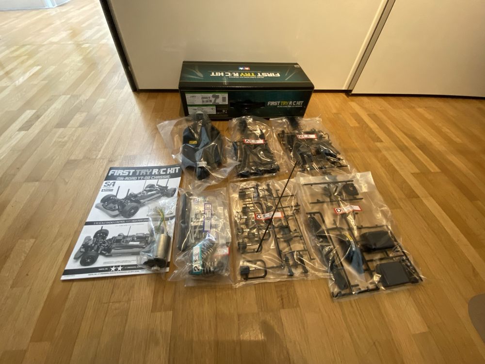 Tamiya TT-02 Chassis First Try RC Kit (Neu und originalverpackt) in Bad ...