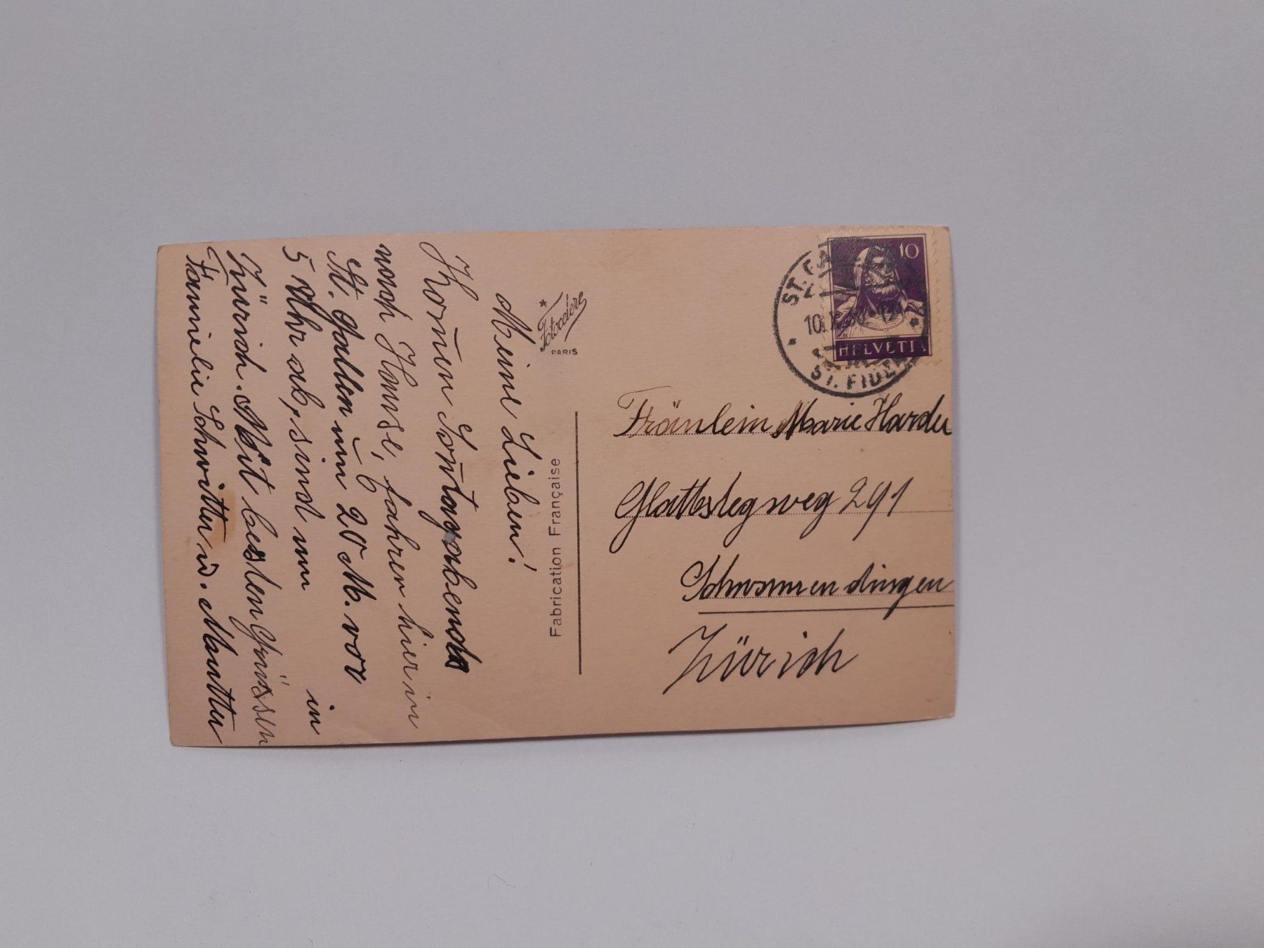 Ansichtskarten: Colorierte vintage Postkarte – Neu (gemäss Beschreibung) aus Männedorf von Bel-view 1