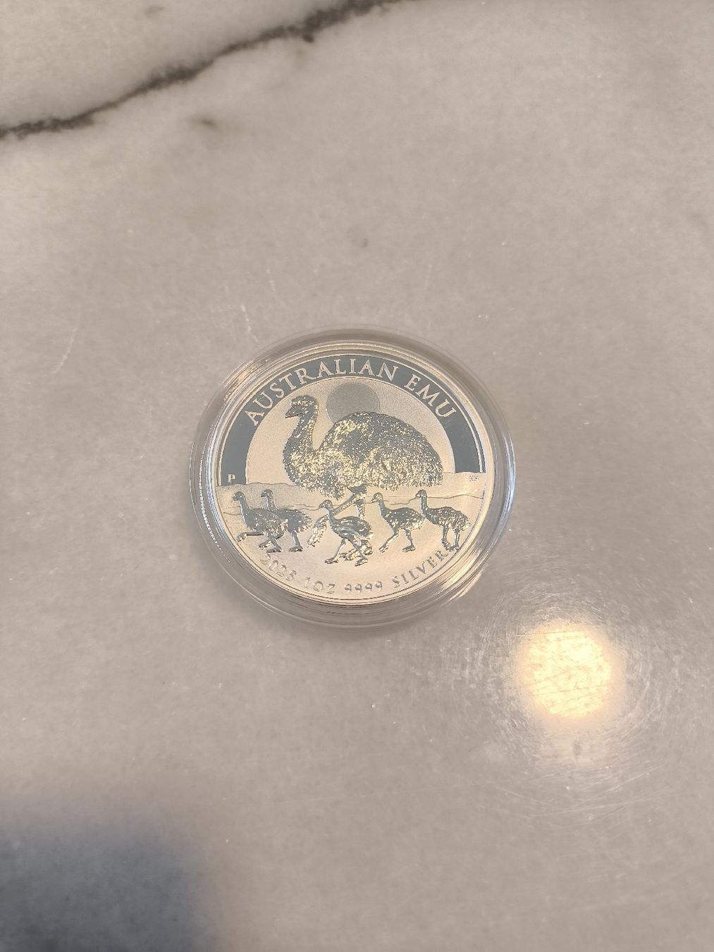 Tutti le monete: Silber Emu 1oz - 2025 – Nuovo e nell'imballaggio originale da Frauenfeld venduto da Jeremy0488