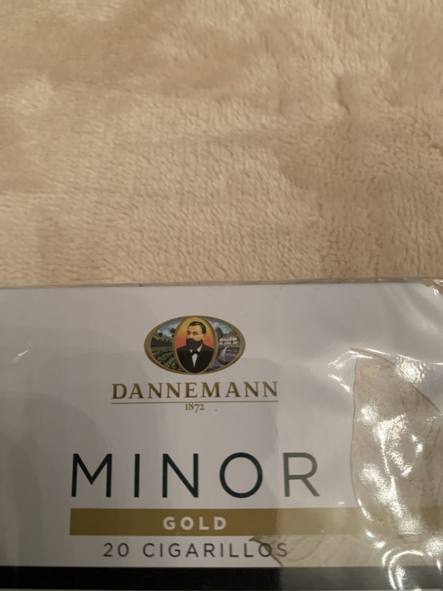Sigari: 1 Schachtel Dannemann Minor Gold – Nuovo e nell'imballaggio originale da Zug venduto da specki5 1