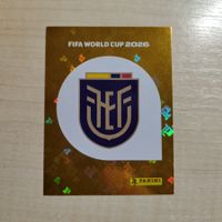 Wappen Ecuador, ECU 1, Panini WM 2026
