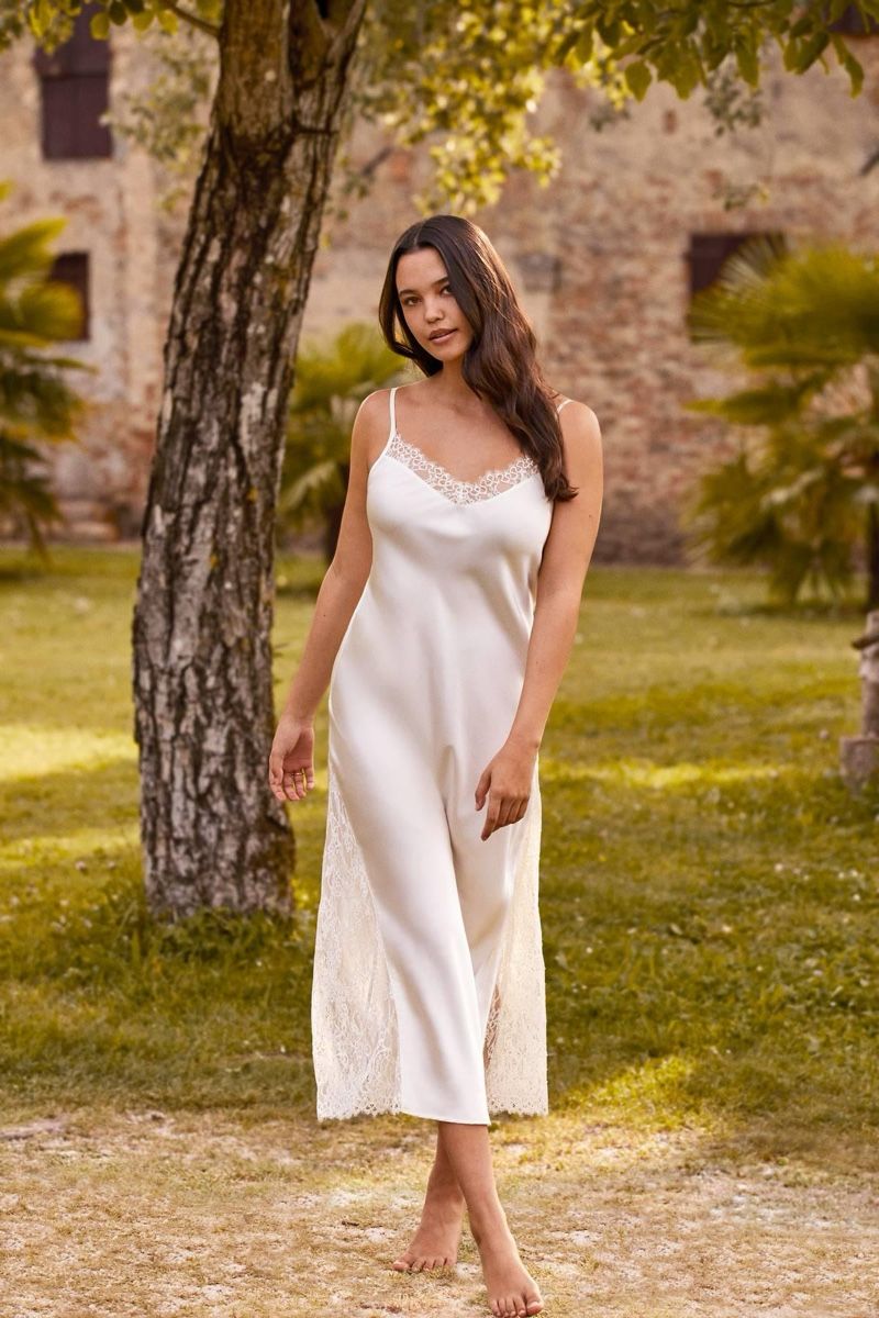 Intimissimi Altra biancheria intima: Completo Intimo Intimissimi Set Sottoveste E Perizoma Bianco – Nuovo (secondo la descrizione) da Glis venduto da dor_b2nc 8