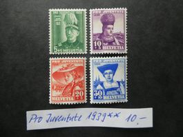 Pro Juventute 1939 postfrisch