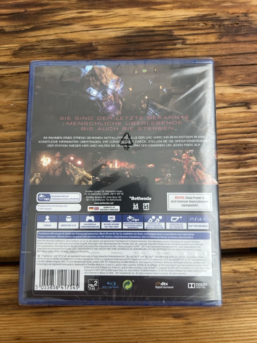Sony Giochi: Playstation 4 Spiel Doom VFR - Originalverpackt – Nuovo e nell'imballaggio originale da Umiken venduto da mar_p7n9 1