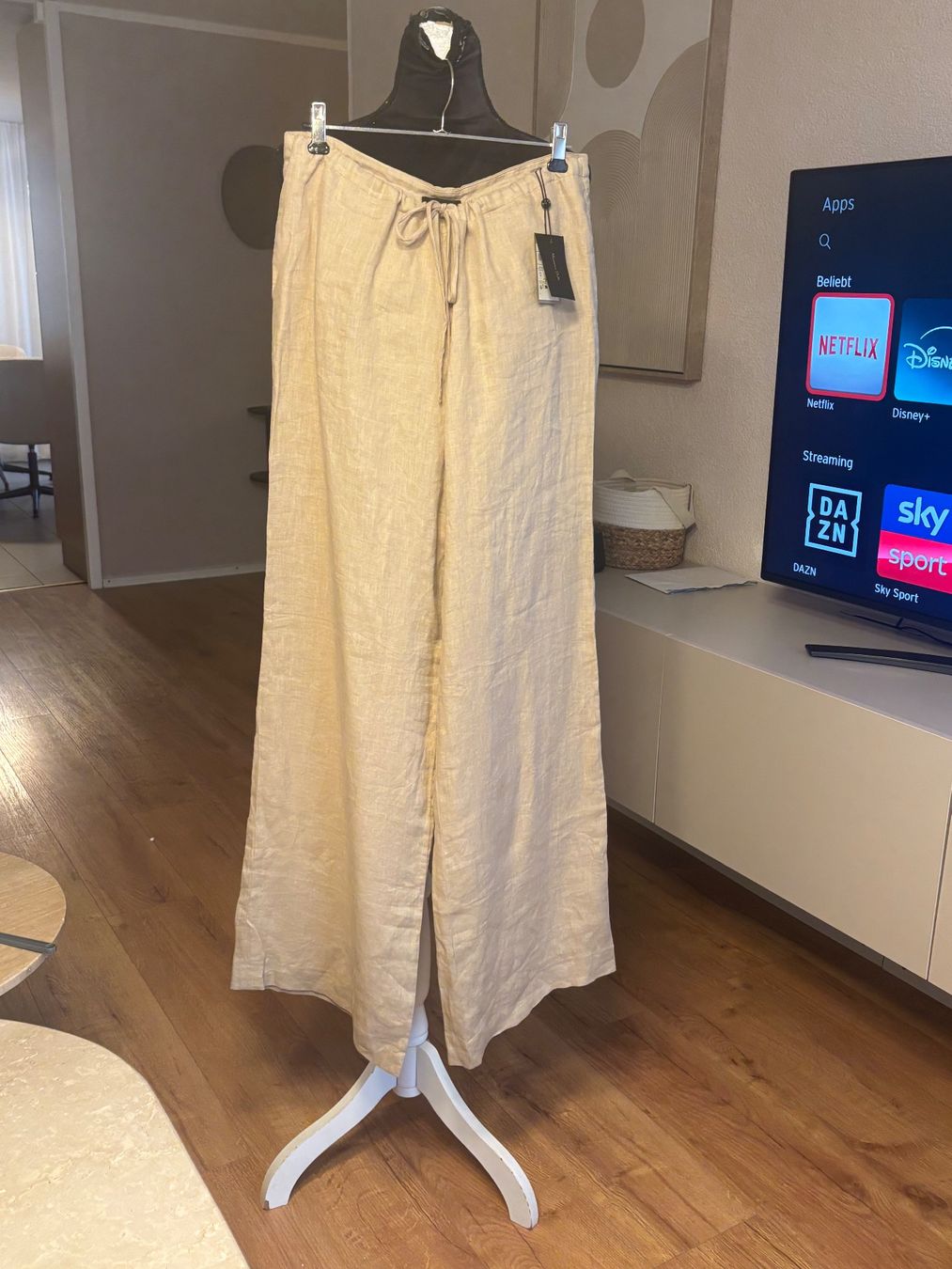 Massimo Dutti Pantalons: Massimo Dutti Marlenehose 100% Leinen Neu – Neuf (Voir description) à St. Margrethen SG par dijanaO 2