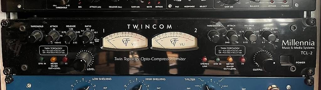 Compressori: Millennia Twincom TCL-2 - Opto-Compressor/Limiter – Usato da Zürich venduto da Besije