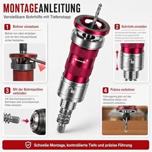 Alle Werkzeuge: Kegelsenker mit Anschlag – Neu und originalverpackt aus Hundwil von Equiply 5