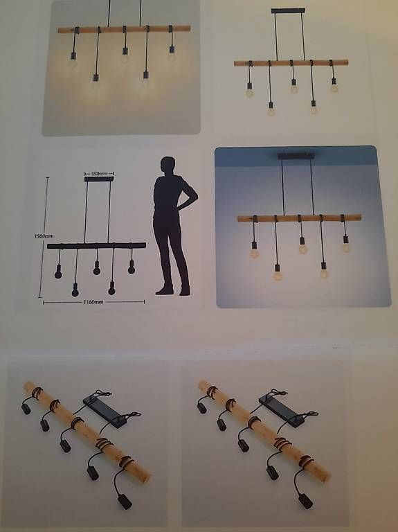 Lustres & lampes de plafonds: Hängeleuchte 5-flamig – D'occasion à Rifferswil par Arlife 1