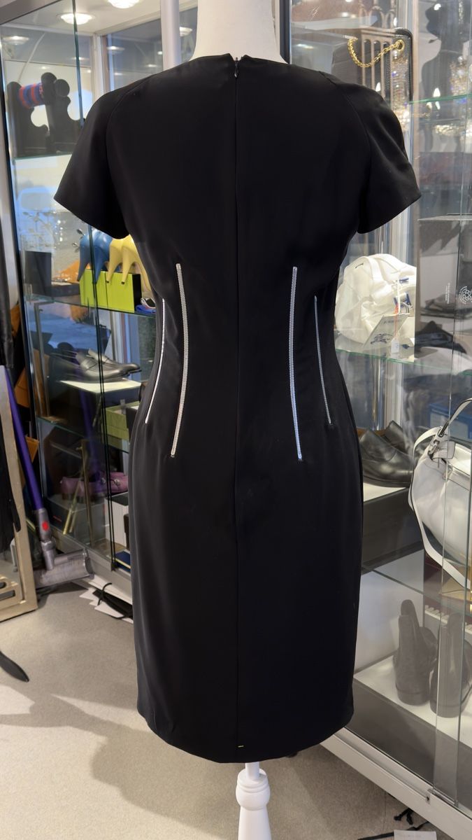Kleider: Mugler Kleid, Gr. 38, Schwarz, NP 2745.- – Gebraucht aus Lachen SZ von HelvetiaLuxury 3