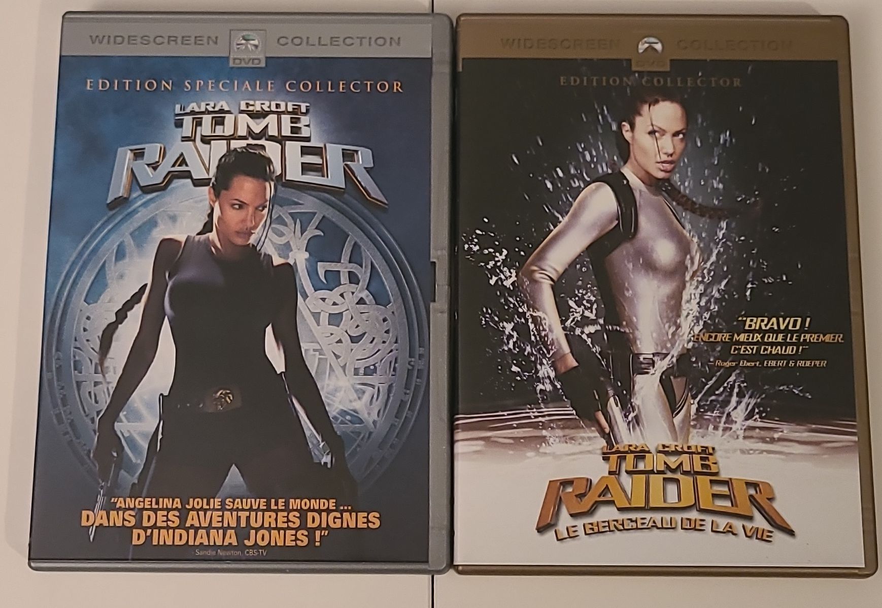 Tutti i DVDs: Lot de 2 DVDs Tomb Raider 1&2 – Usato da Morges venduto da AngelBliss