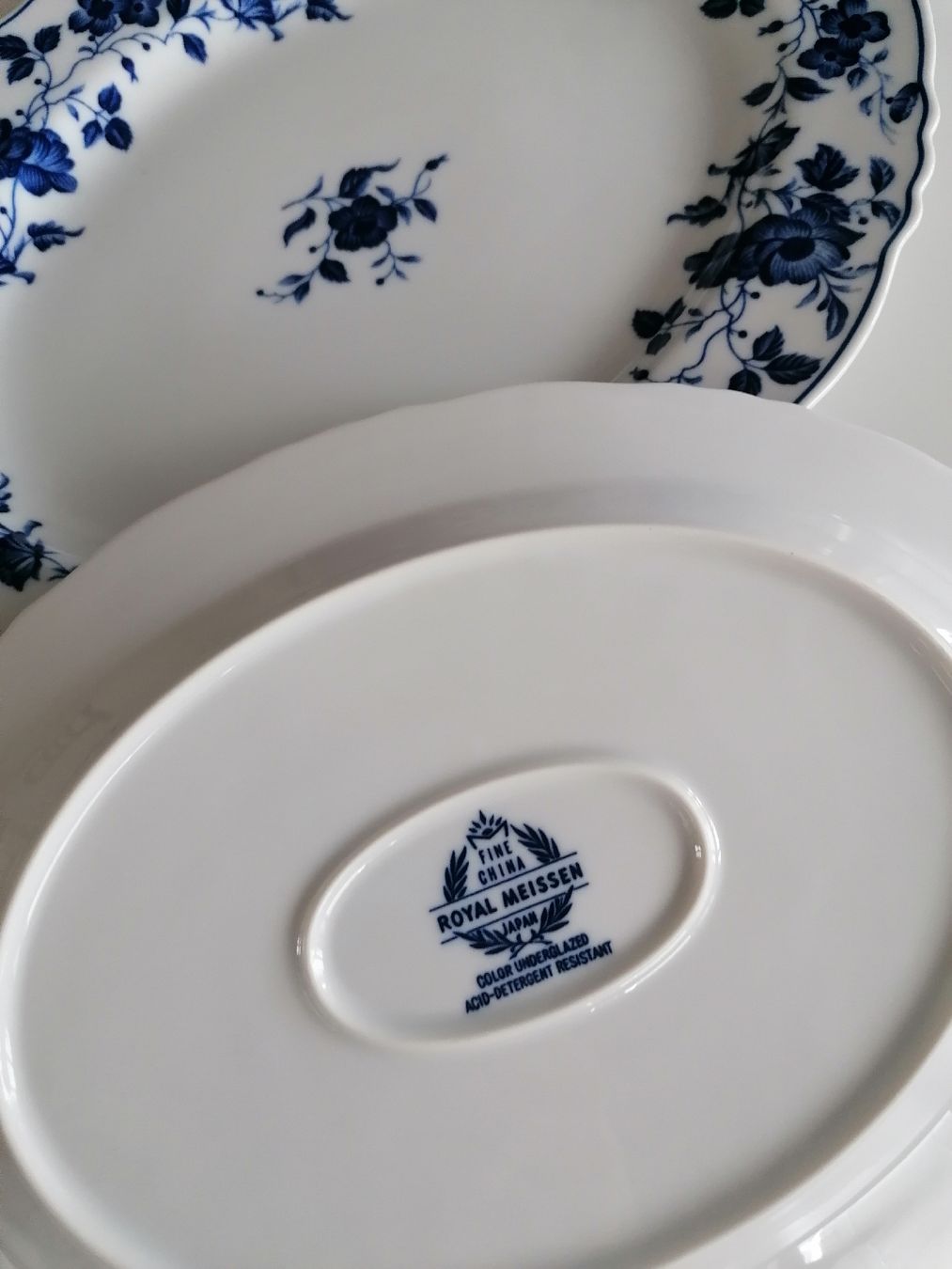 Servierplatten: Set 2 Servierplatte, Japan Royal Meissen – Gebraucht aus Aegerten von Jos_zem 2