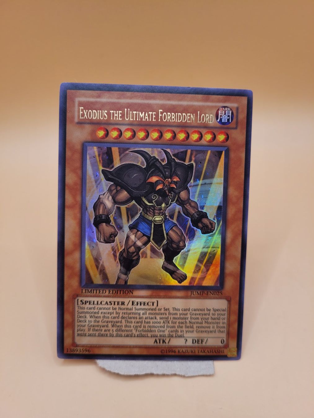 Yu-Gi-Oh! Karte - Exodius the Ultimate Forbidden Lord - JUMP (Gebraucht ...