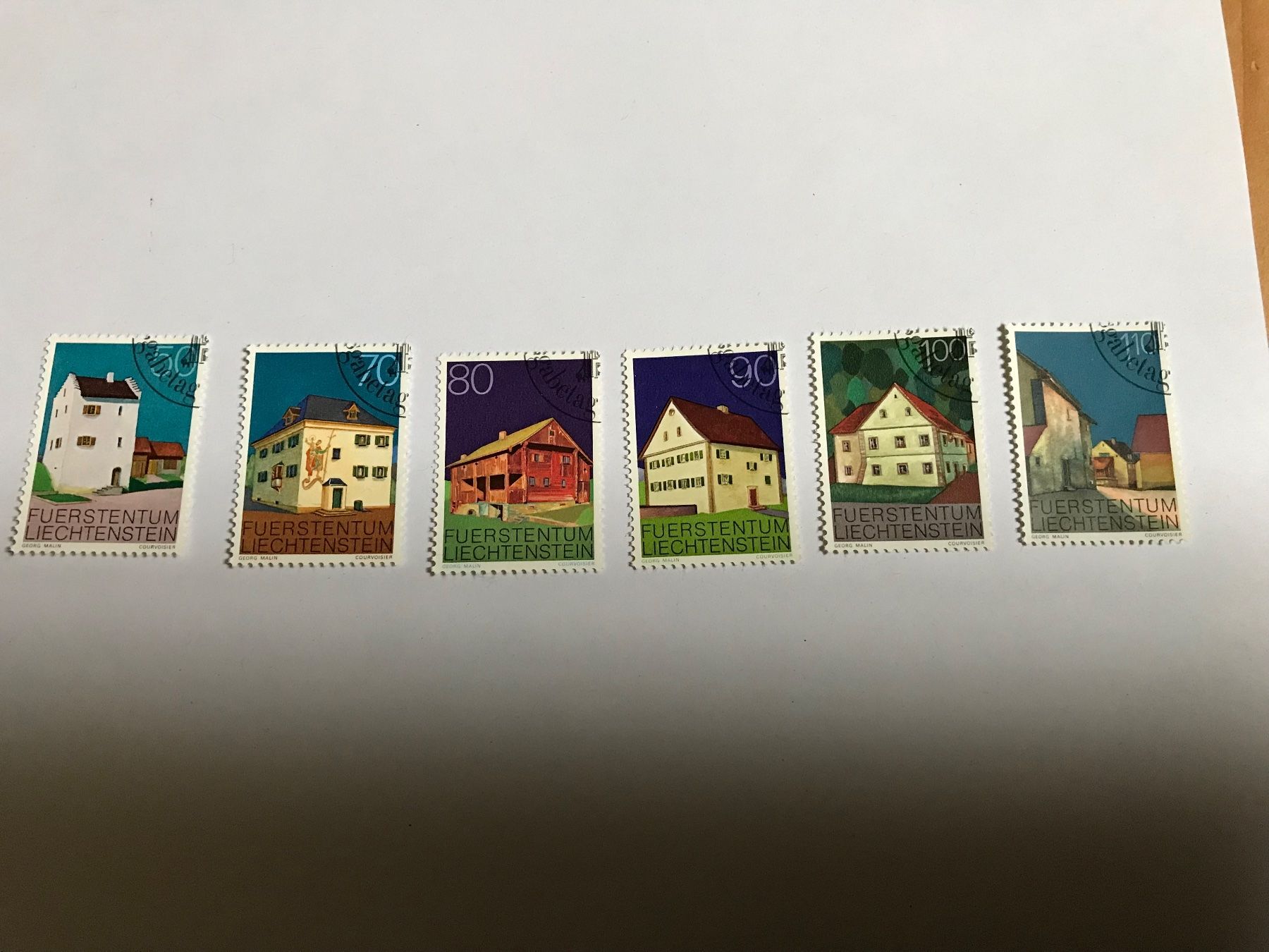 Tutti i francobolli: briefmarken FL 1976 (?), gestempelt – Usato da liestal venduto da makai05