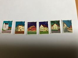 briefmarken FL 1976 (?), gestempelt