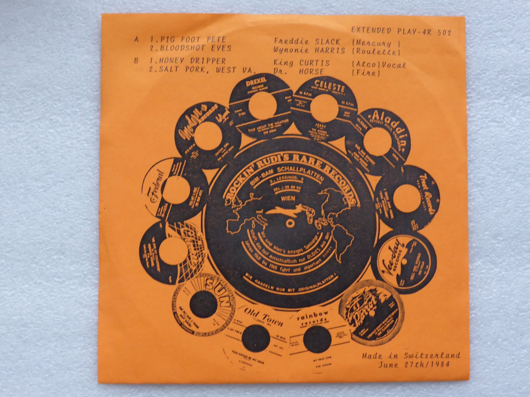 Dischi in vinile: Vinyl Single   EP  JAMBOREE DANCING – Usato da Küssnacht am Rigi venduto da Mondkinder 3