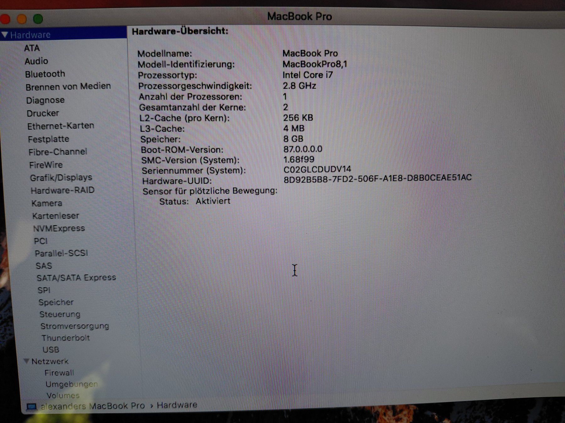 Apple Notebook: MacBook Pro von 2011 – Usato da zürich venduto da Lexalexander 2