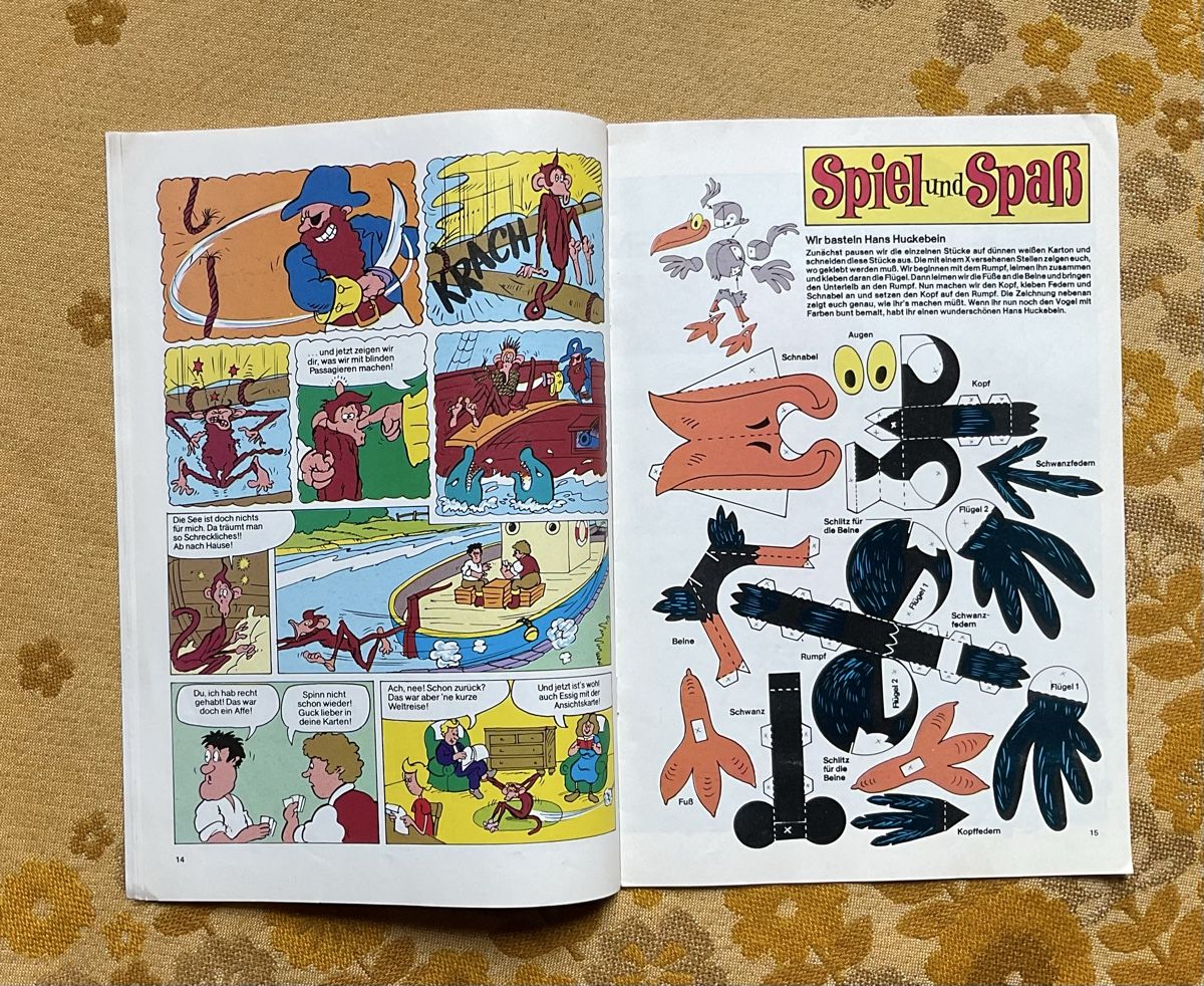 Fumetti: Hans Huckebein Heft Nr 1 – Usato da Endingen venduto da nathan05 4