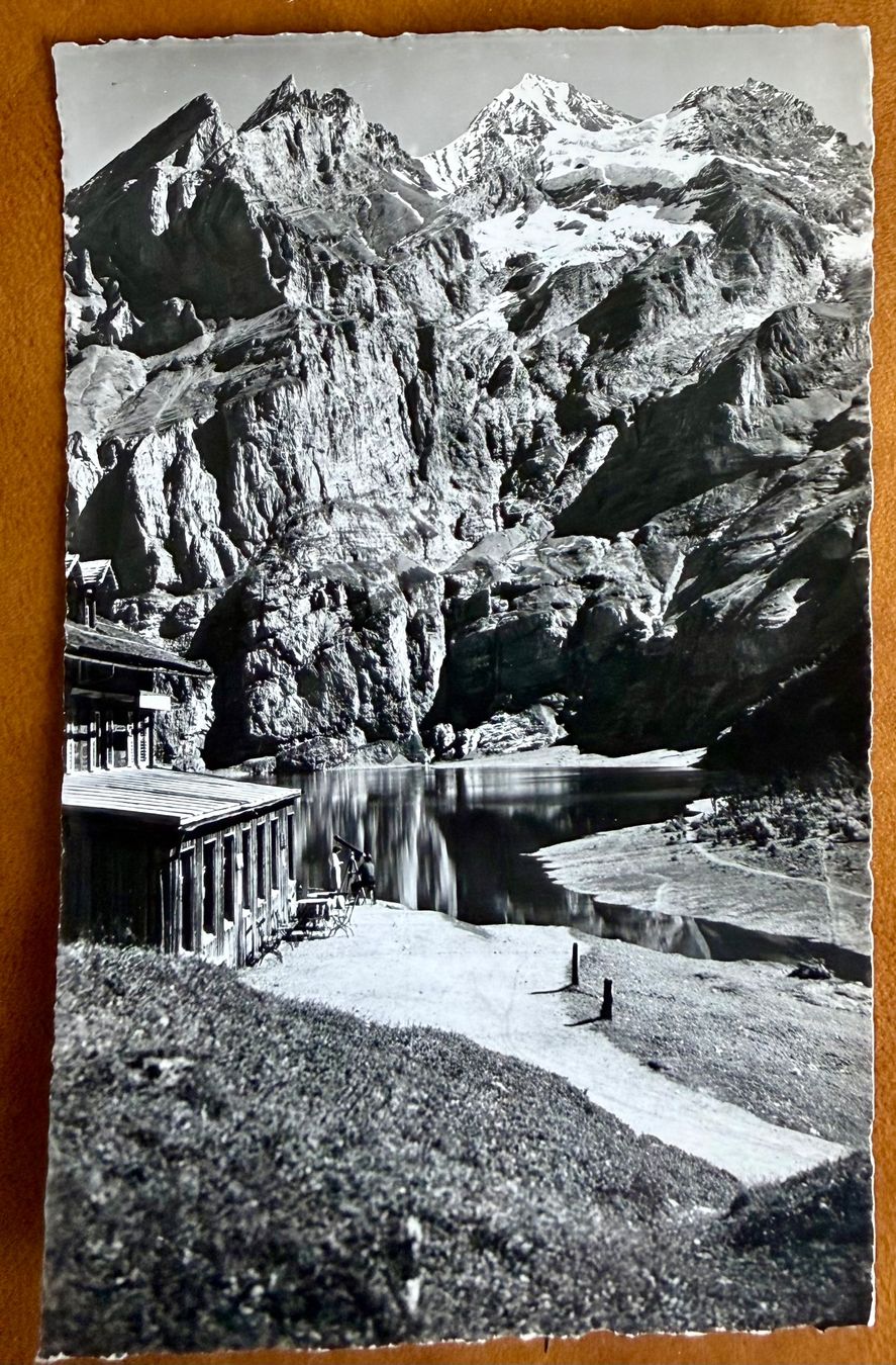 Cartoline postali: Oeschinensee 1963 – Usato da Lutry venduto da Ediego