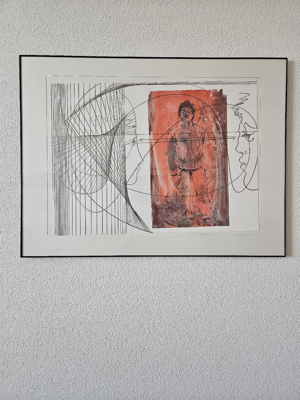Posters & Illustrations: Zeichnung von Hans Erni – D'occasion à Obfelden par HBCQW