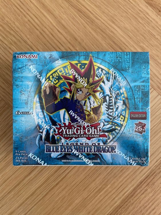 YuGiOh/25TH ANNIVERSARY EDITION LOB/EN Display Kaufen auf Ricardo