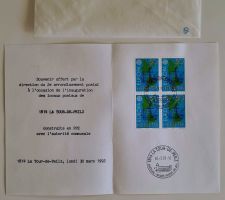 Souvenir philatélique - Tour-de-Peilz 1992!