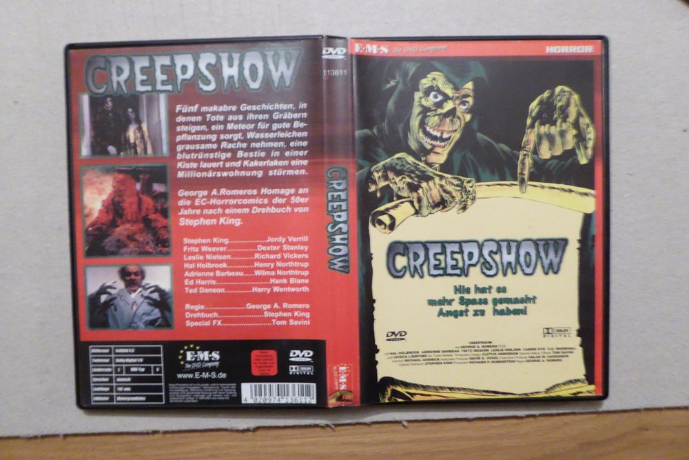 DVD uncut Creepshow Die unheimlich verrückte Geisterstunde | Kaufen auf ...