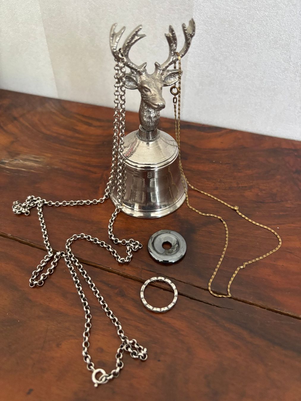 Pandora Altri gioielli: Schmuckteile mit PANDORA Memory Ring und Hämatit – Usato da Jegenstorf venduto da Hibiscus11