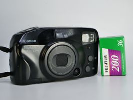 Canon Prima Auto Zoom - Kompakte Analogkamera mit Film!
