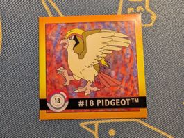 🇬🇧 Pokémon Sticker Serie 1 Artbox Pidgeot n°18