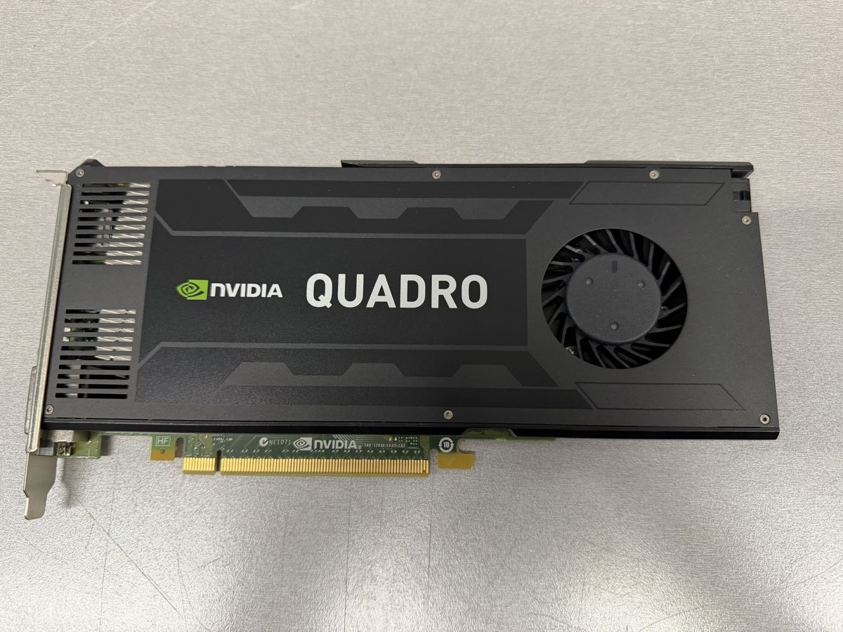 Nvidia Schede grafiche: Nvidia Quadro K4000 3GB – Usato da Müntschemier venduto da marcner
