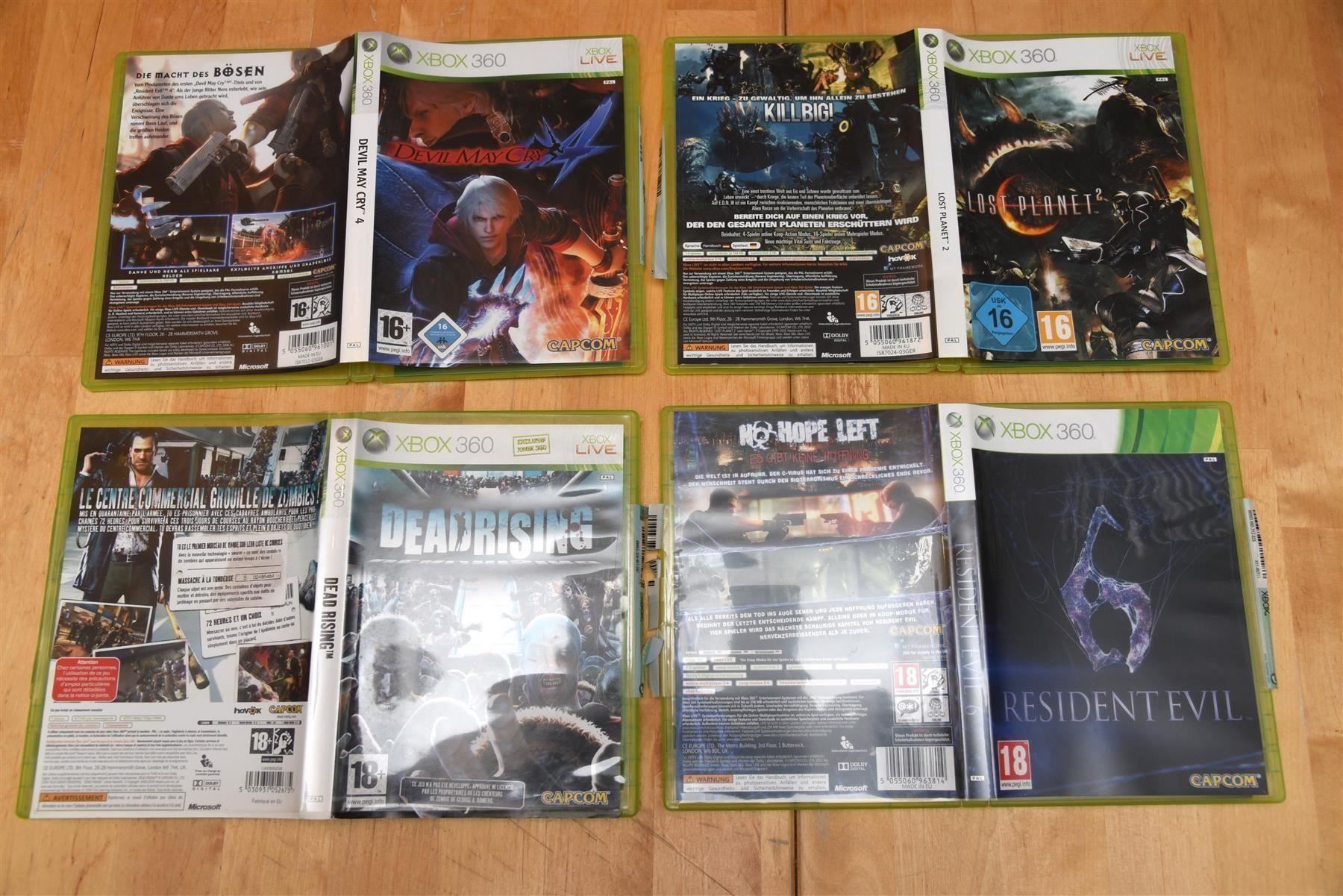 Giochi: Lost Planet 2 + DMC 4 + Resident Evil 6 + Dead Rising – Usato da Frenkendorf venduto da Fionchen