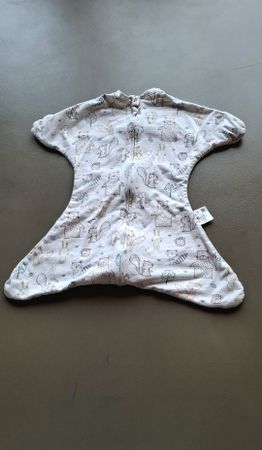 Wombamino Schlafsack Gr. S, Waldtiere, Bio Baumwolle, warm