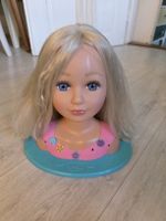 Frisierkopf blond mit Zubehör guter Zustand