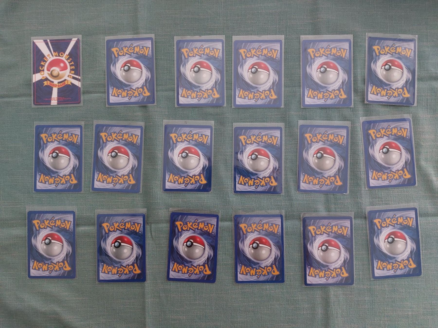 Pokémon Carte collezionabili: 18x vintage pokémon cards – Usato da Bellinzona venduto da Pagur 1