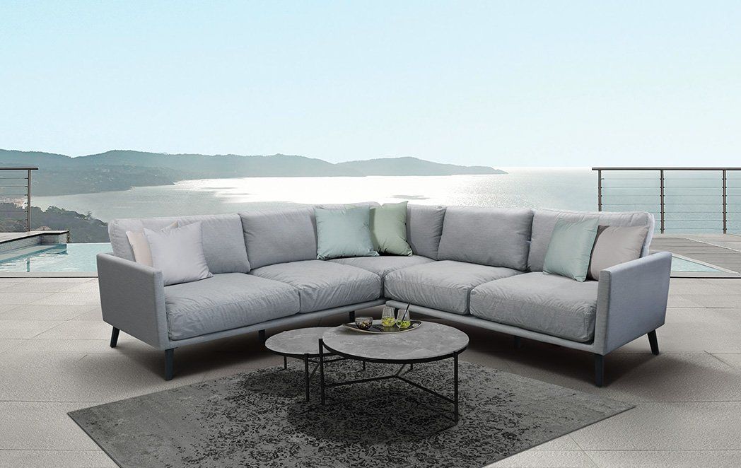 Divani: Easy Lounge Ausstellungsmodel Sunbrella hellgrau – Nuovo (secondo la descrizione) da Fehraltorf venduto da gartenlounge_ch