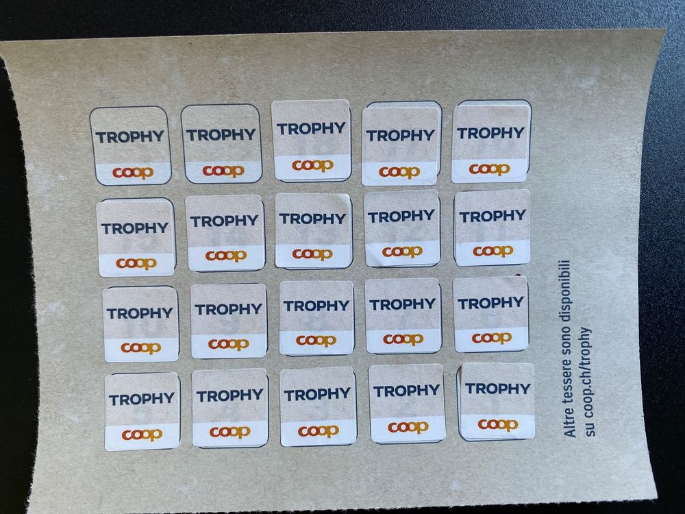 1 Karte Coop Trophy Kuhn Rikon (Neu (gemäss Beschreibung)) in Cadempino ...
