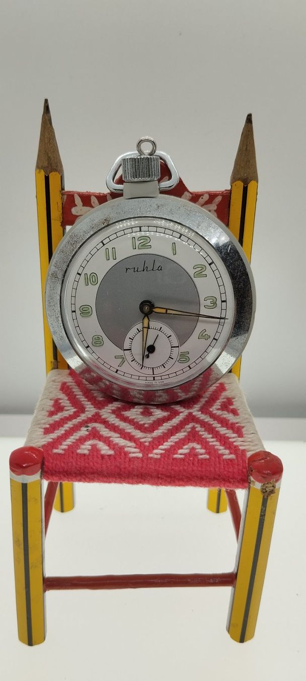 Orologi: Montre de poche ruhla – Usato da La Chaux-de-Fonds venduto da jac_9llg