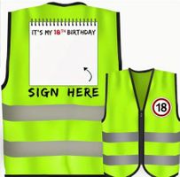 Lustige Geburtstagsweste für den Geburtstag, neu!