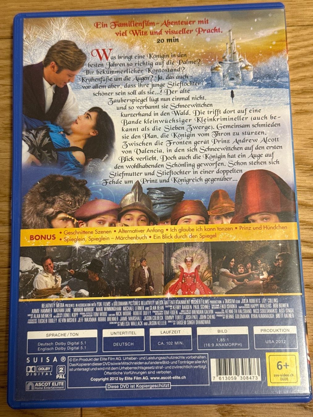 Tutti i DVDs: DVD // Spieglein Spieglein – Usato da Schönenwerd venduto da d.chiara 1