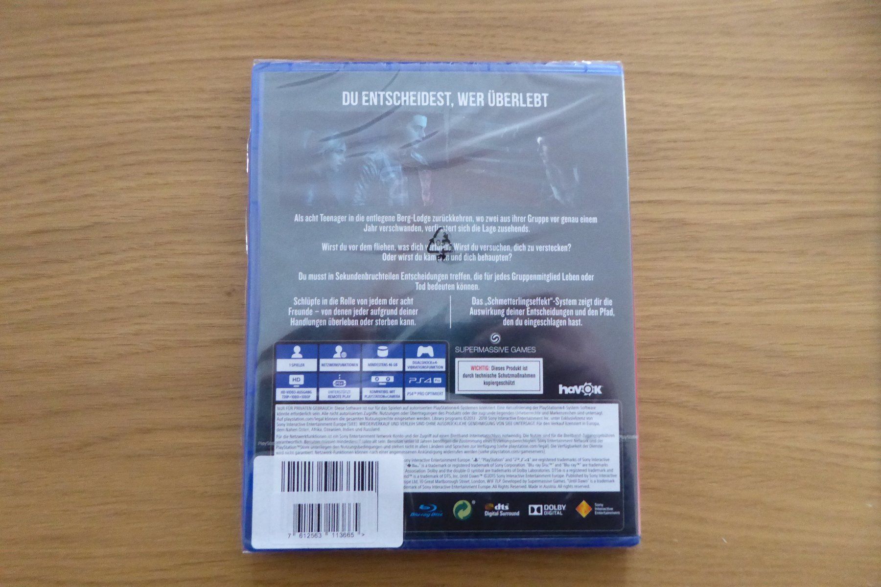 Sony Giochi: PS4 Until Dawn OVP Playstation Hits – Nuovo e nell'imballaggio originale da Allschwil venduto da Summelsarium 1